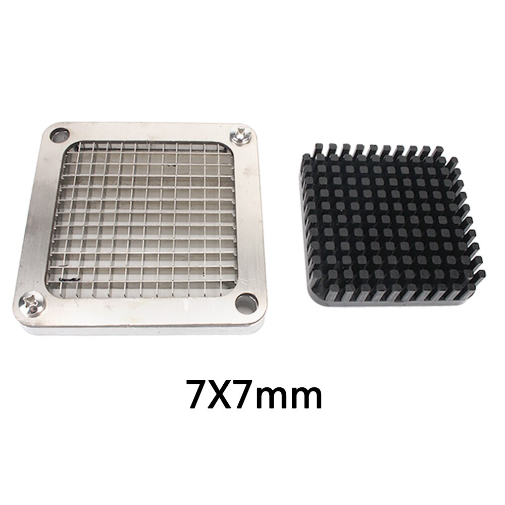 Blade Cutting Machine Chips Cutter Parts French Fry Cutter, French Fry Potato Chips Cutters +3 Blades Size, Stainless Steel: 7mm
