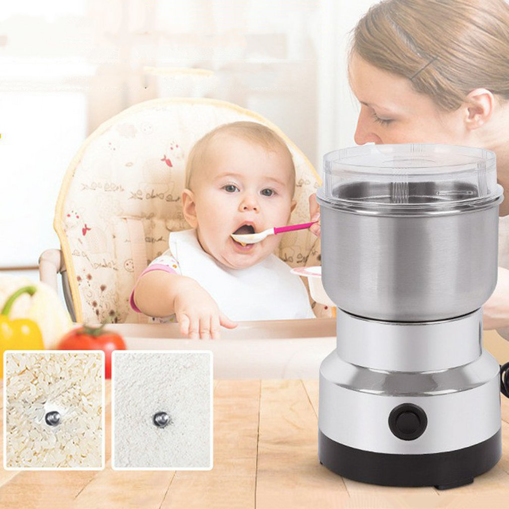 Moulin à farine multifonctionnel, broyeur de grains et de café domestique et Commercial