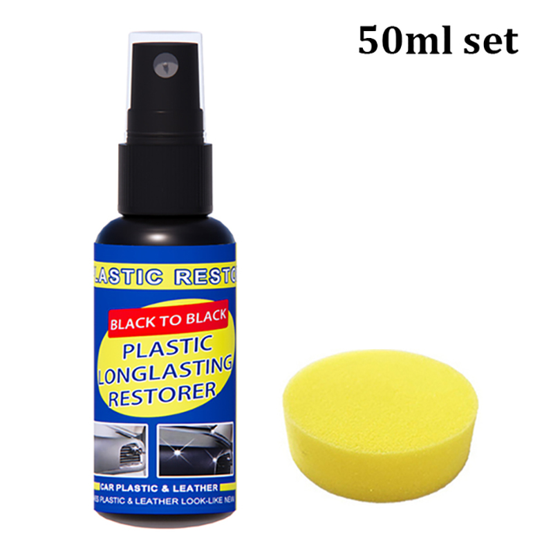 Plastic Restorer Back To Black Gloss Car Plastic Leather Restorer Car Cleaning Products Auto Polish And Repair Coating Renovator: RED