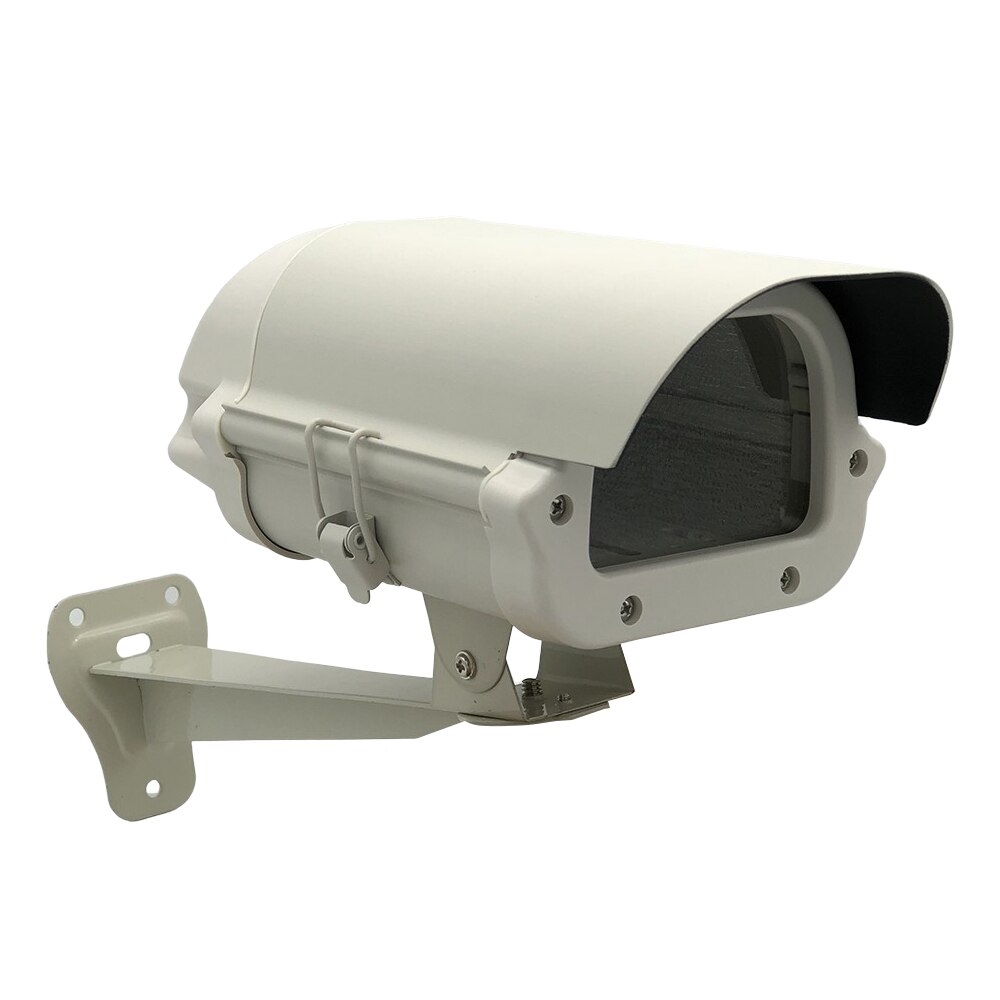 6 Inch Outdoor Housing Exterior Camera House Casing External CCTV Box Waterproof Full Sealed with Aluminum Bracket