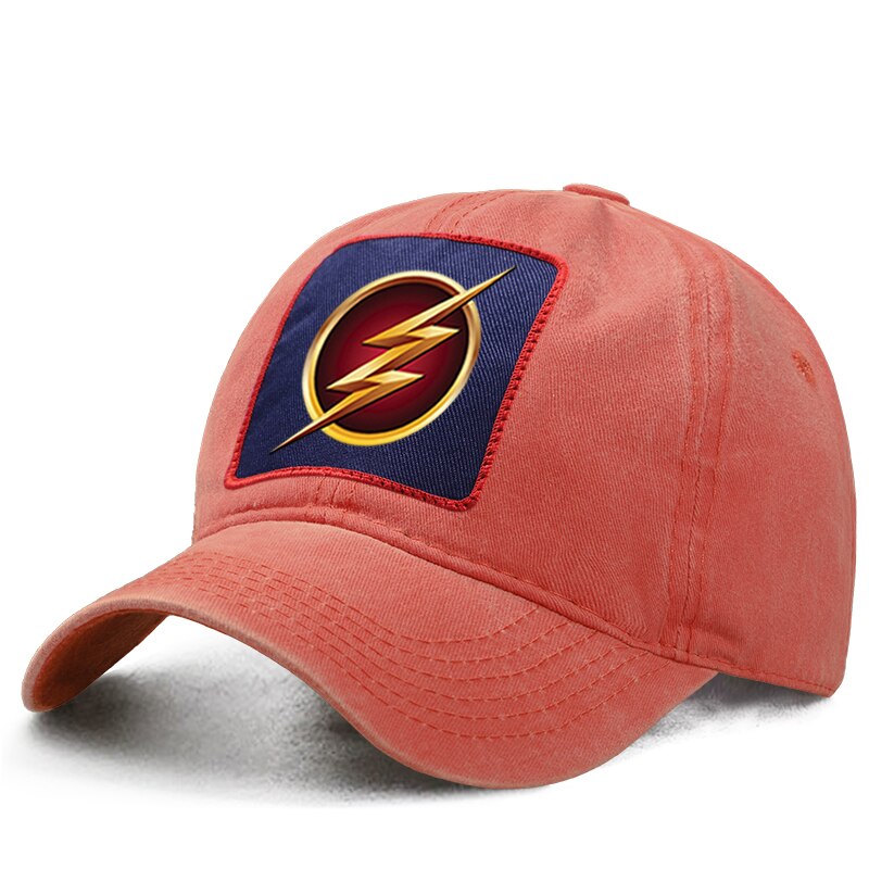 Il Flash Allen Berretto Da Baseball Papà Trucker Cappello Solido Delle Donne Coda di Cavallo Berretti Berretti Boinas Bone Cappelli Casquette Cappelli di Snapback Gorras: Orange 6