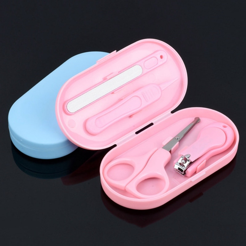 4 stk/sett baby barn negler helsevesen sett baby negleklipper barn sikkerhets neglesaks skjønnhet neglesett