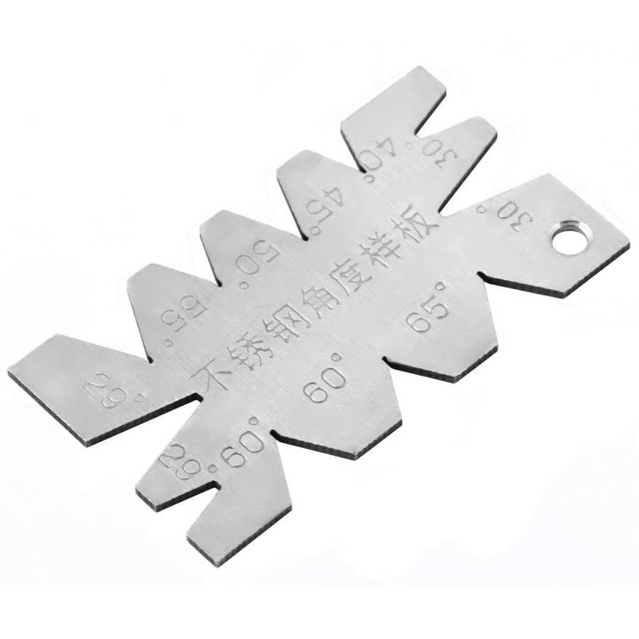 Drill bits angle gauge 3pcs set Dirll sharpener tools S/S inspection Angle Gauge