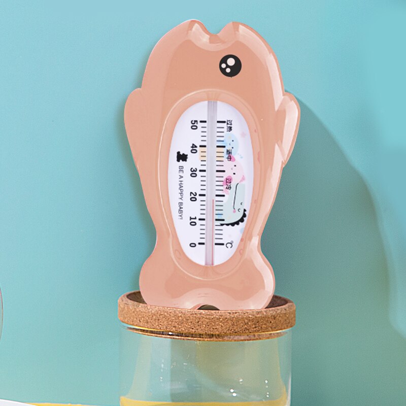 Baby elektronisk bad vandtermometer nyfødt husstand bjørn stuetemperaturmåler blå: Fisk termometer