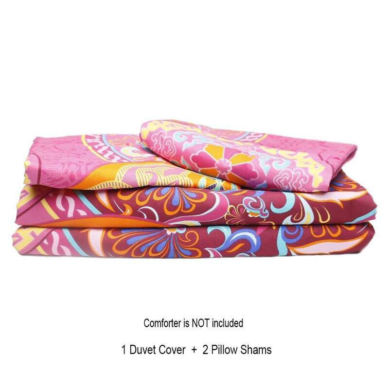 Bohemian beddengoed quilt quilt bohemian exotisch patroon quilt bed vierdelige kussensloop
