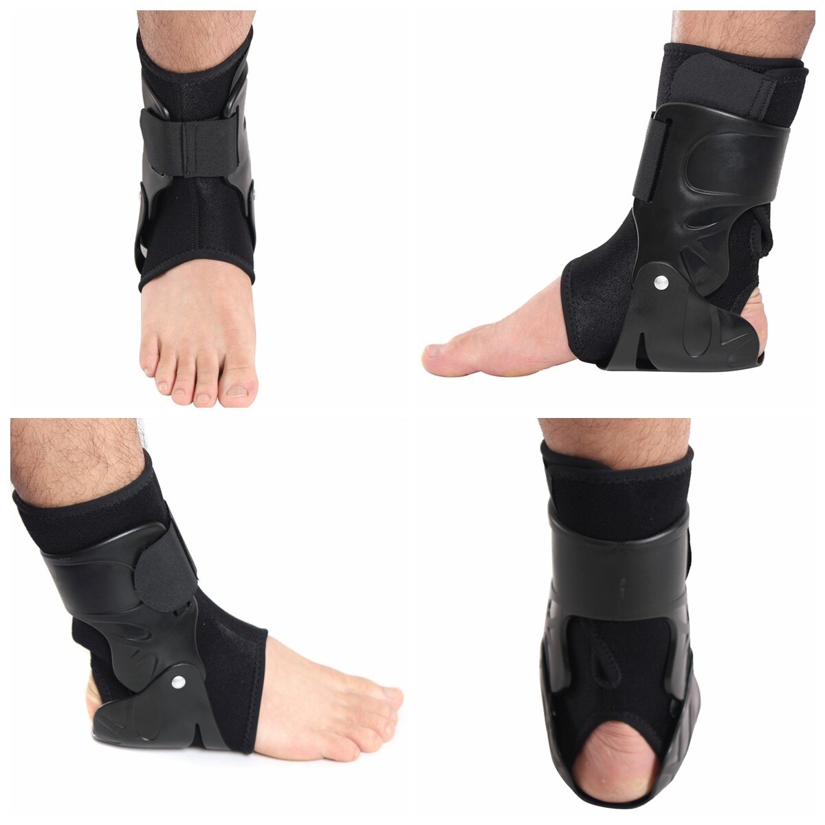 1pc ankel støtte rem bøjle bandage fodbeskyttelse protector justerbar ankel forstuvning ortose stabilisator plantar fasciitis wrap