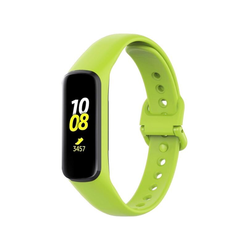 Correa de silicona portátil para Samsung Galaxy Fit 2 SM-R220, pulsera de repuesto cómoda, resistente al agua y al sudor, 1 unidad