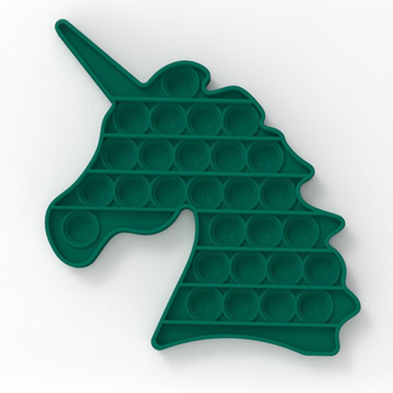 1 sztuk zabawka prządka s garnek to jednorożec bańka zabawka sensoryczna dzieci silikonowe naprężenie Reliever zabawki dorosłych wycisnąć zmysłowy poput zabawka prządka: zielony