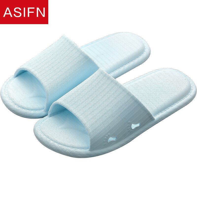 Asifn menn fritids tøfler sommer kvinner sklisikker myk bunn treningsstudio lysbilder mannlige hus snu flopper dårlig badekar par hjemme tøffel