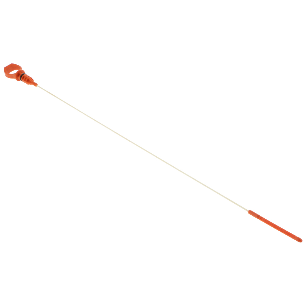 1 Set Car Orange Engine Oil Level Indicator Dipstick Universal