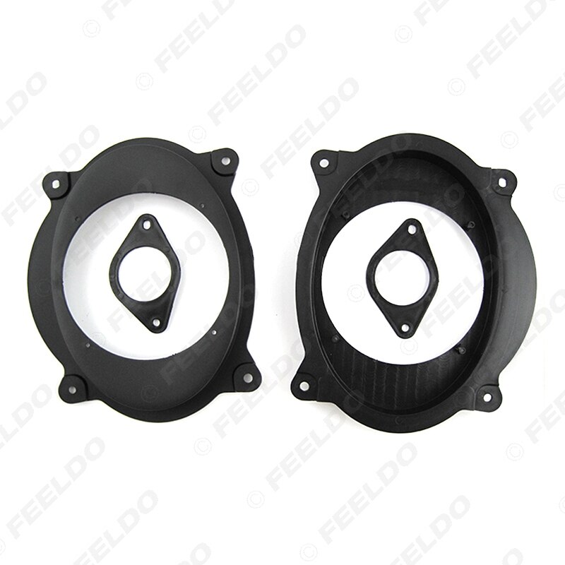 FEELDO-espaciador de altavoz estéreo para coche, alfombrilla espaciadora para Toyota Camry y Tacoma, cambio de 6x9 &quot;a 6,5&quot;, adaptador de altavoz frontal, almohadillas de anillo espaciador, 1 par