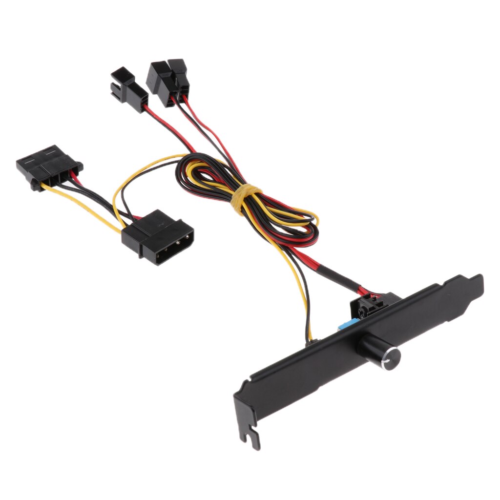 3 Channels Fan Temperature Controller Speed Governor Cooling Kit for PC Fans