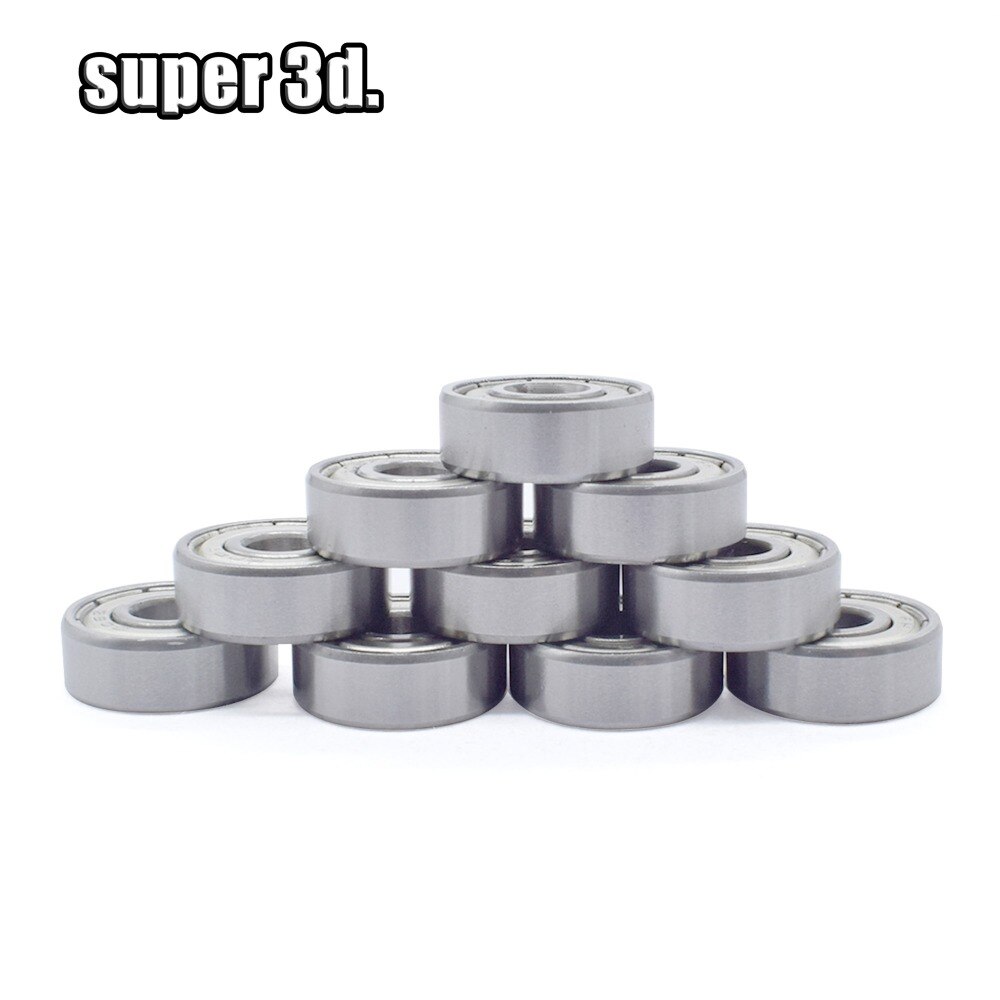 5/10PCS Multiples Roulement À Billes 603ZZ 608ZZ 623ZZ/624ZZ 625ZZ 685ZZ 688ZZ Roue pour 3D Imprimante Roulements Miniatures