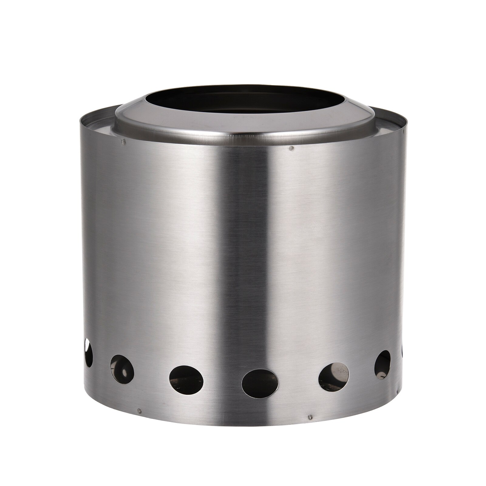 Large Size Camping Wood Stove Split Portable Camping Stove Smokeless Fire Furnace Backpacking Furnace