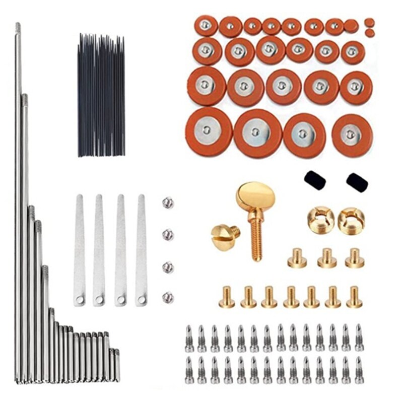 Sax reparatie onderdelen schroefveerset altsax saxofoon reparatie onderdelen schroeven saxofoon veren kit accessoires: Default Title