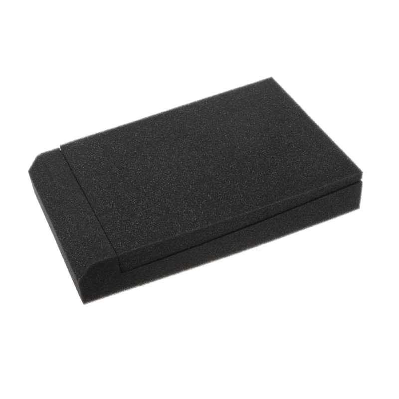 2 st svamp studio monitor högtalare akustisk isolering skum isolator kuddar 30 x 20 x 4.5cm
