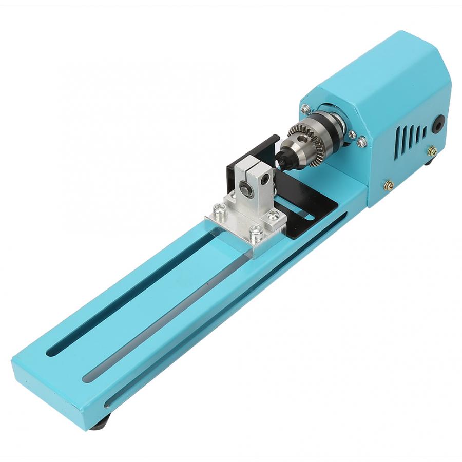 Miniatyr elektrisk stansing slipemaskin diy tre dreiebenk maskin cn støpsel 220v slipemaskin