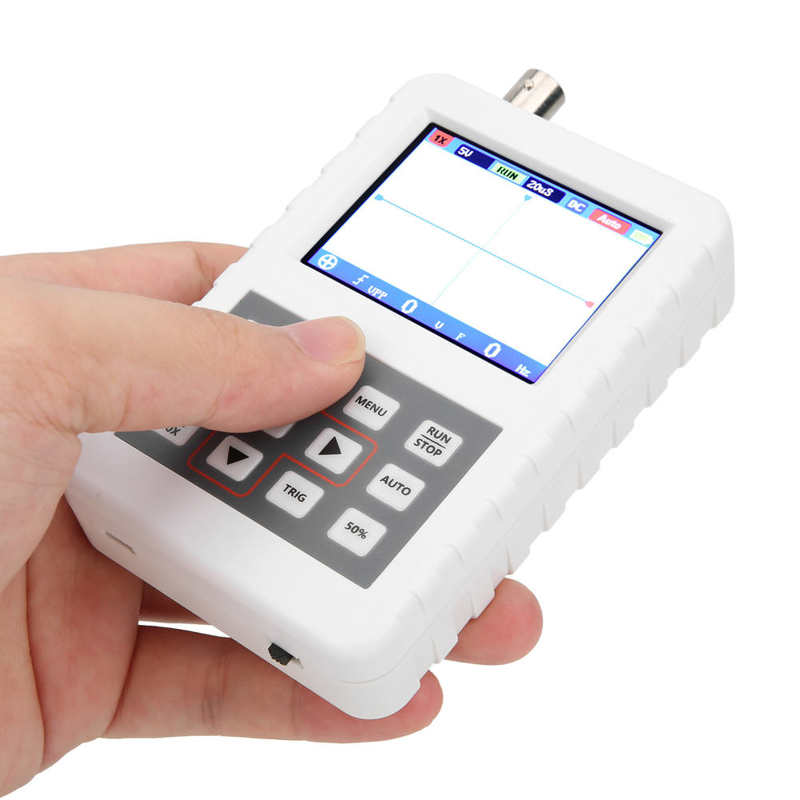 2.4inch Digital Oscilloscope Handheld LCD Display Screen DSO FNIRSI PRO 5M 20MSps 5V Digital Oscilloscope Kit