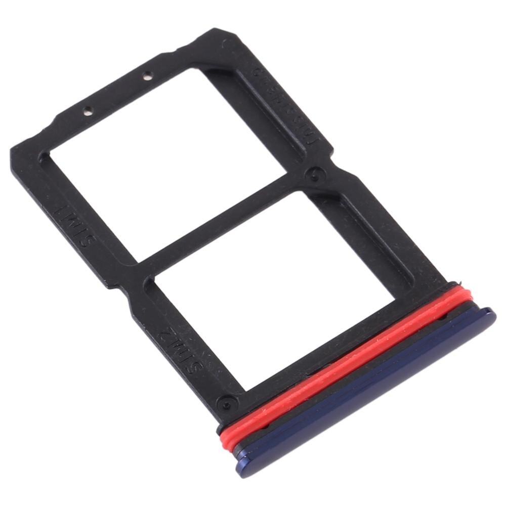 For One Plus 7 SIM Card Tray 2 Slot Sim Card Adapter for OnePlus 7 Pro 7 Smartphone: Blue for oneplus 7