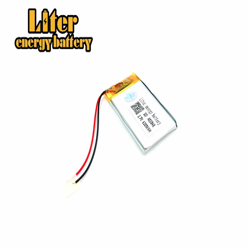 10 pièces 3.7V 043048 403048 403050 600mah batterie lithium-ion polymère produits de de FCC ROHS de l'autorité de certification