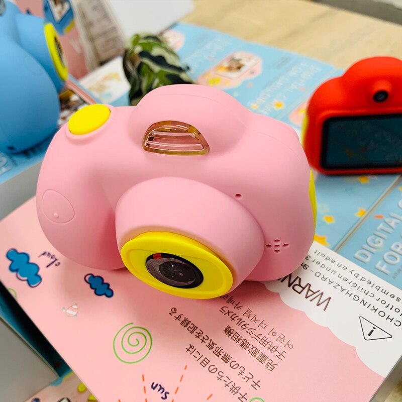 Kinderen Kawaii Camera HD Digitale 800 P TF Card Camcorder USB Oplaadbare Vroege Onderwijs Puzzel Nieuwigheden Speelgoed