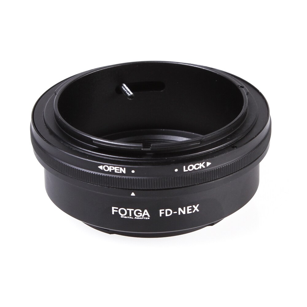 Fotga Lens Adapter Handmatige Controle Adapter Mount Ring voor Canon fd Lens gebruik voor Sony NEX E NEX-3 NEX-5 NEX-VG10