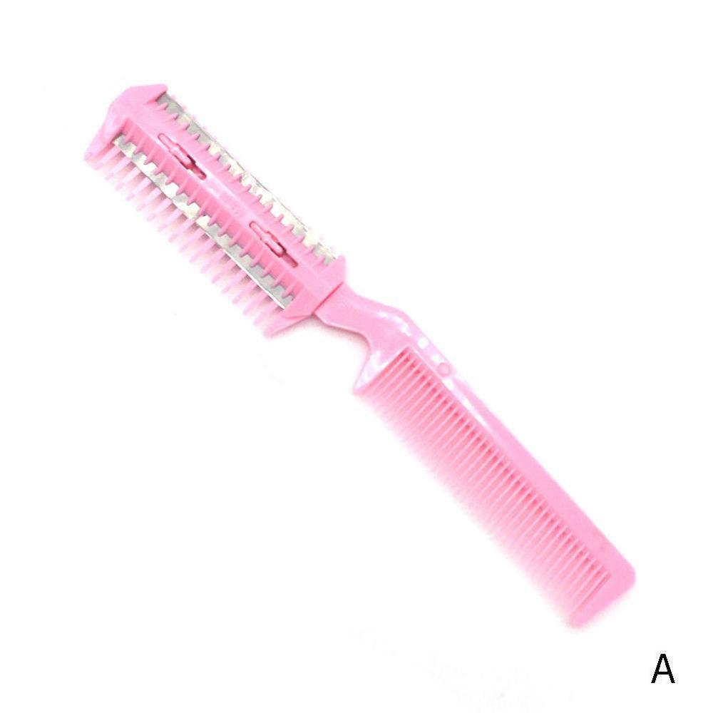 Pet Hair Trimmer Comb 2 Razor Rakes Cutting Grooming Clean Tool for Dog Cat: A