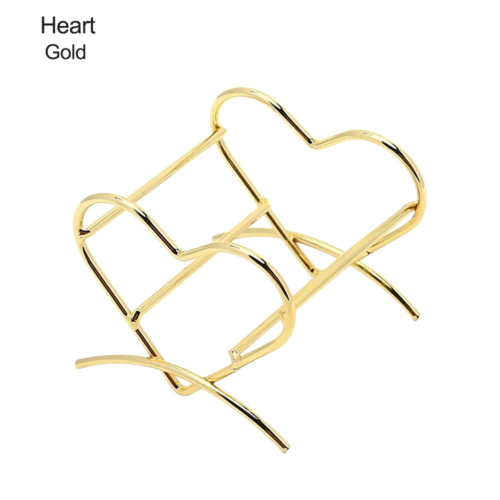 Make Up Puff Shelf Puff Storage Rack Sponge Drying Stand Holder Drying Rack Makeup Egg Bracket Metal Drying Tools: gold-Heart