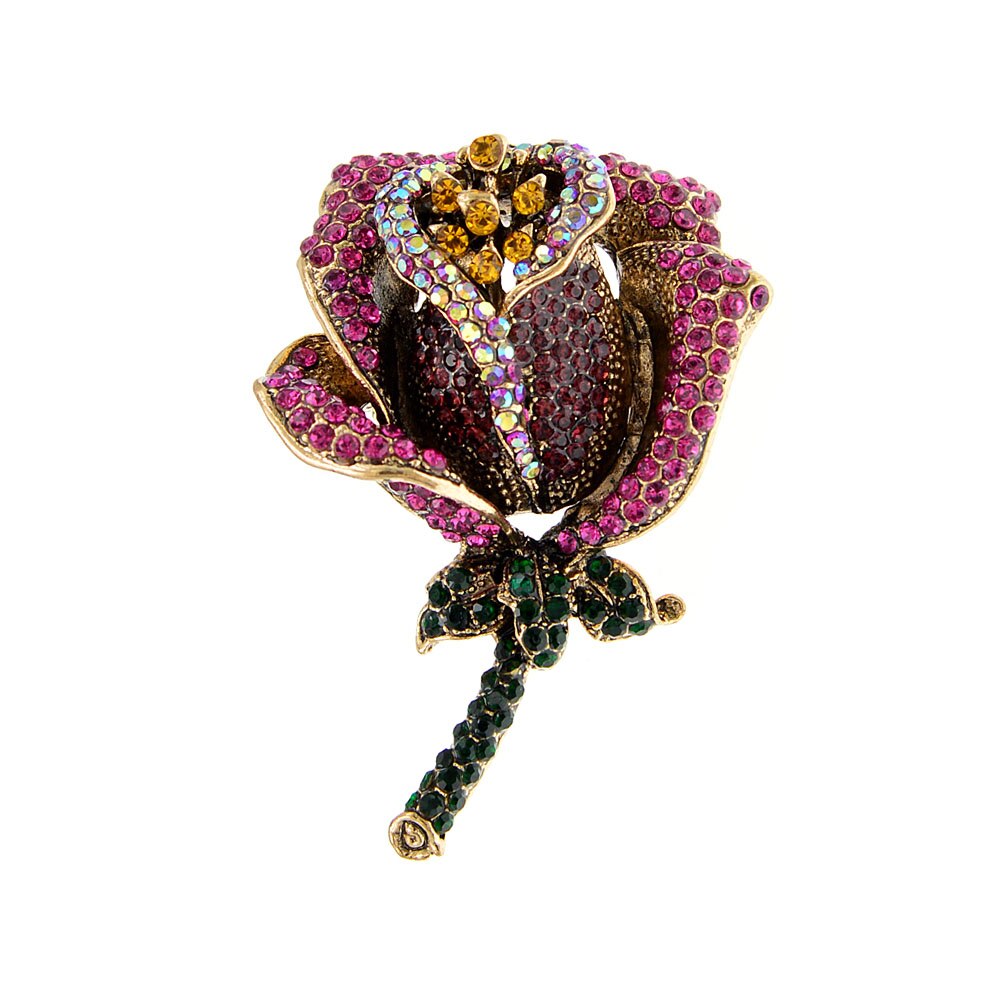 CINDY XIANG grande fleur strass broches pour les femmes Vintage broche broche hiver manteau accessoires