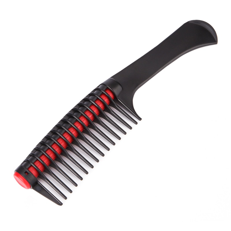 Rolling Comb Anti-knotted Fork Hair Comb Modeling Detachable Large Teeth Straight Hair Comb Tool