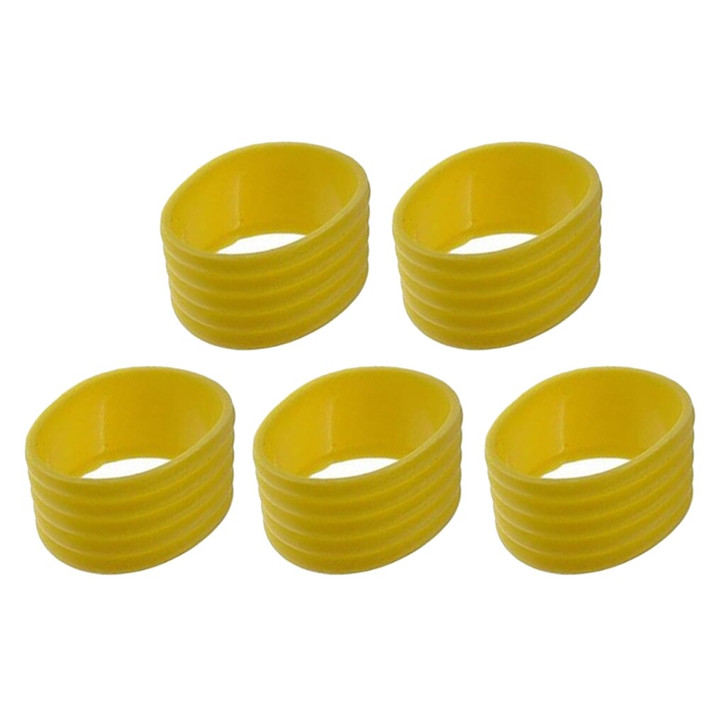 5 Packs Tennisracket Grip Ring Zweetabsorberende Badminton Grip Band