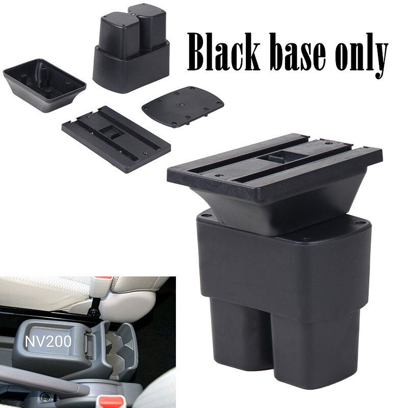 Caja reposabrazos para Nissan NV200: Black base only