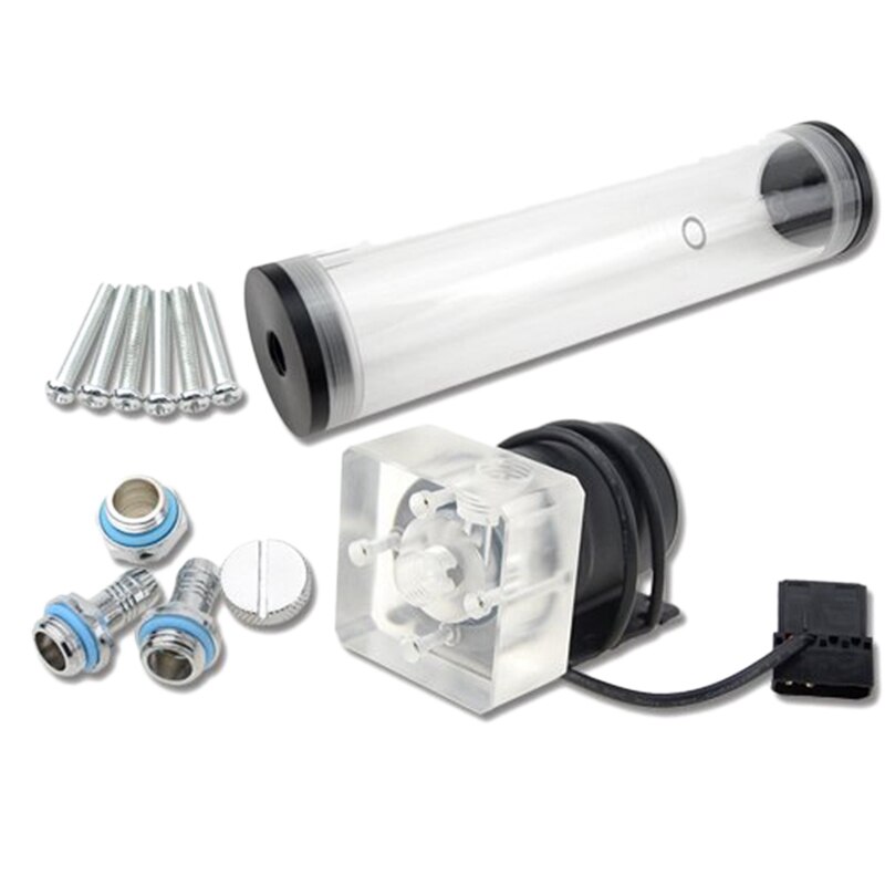 600L/H 19W Dc12V Cpu Cooling Heat Exchanger Water Pump Tank 255 Ml Co2 Cooler