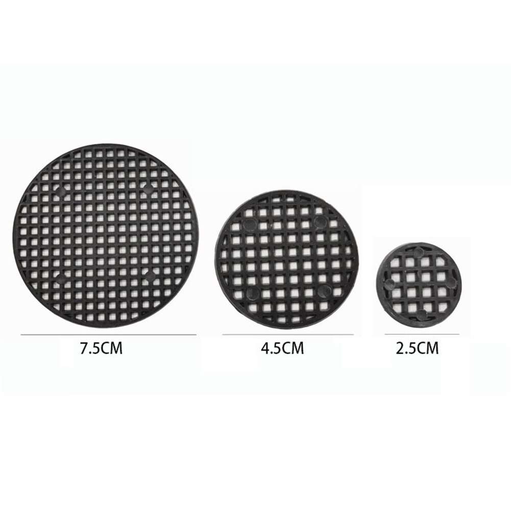 50Pcs Hollow Garden Bonsai Flower Pot Bottom Grid Mat Prevent Soil Loss Mesh Pad