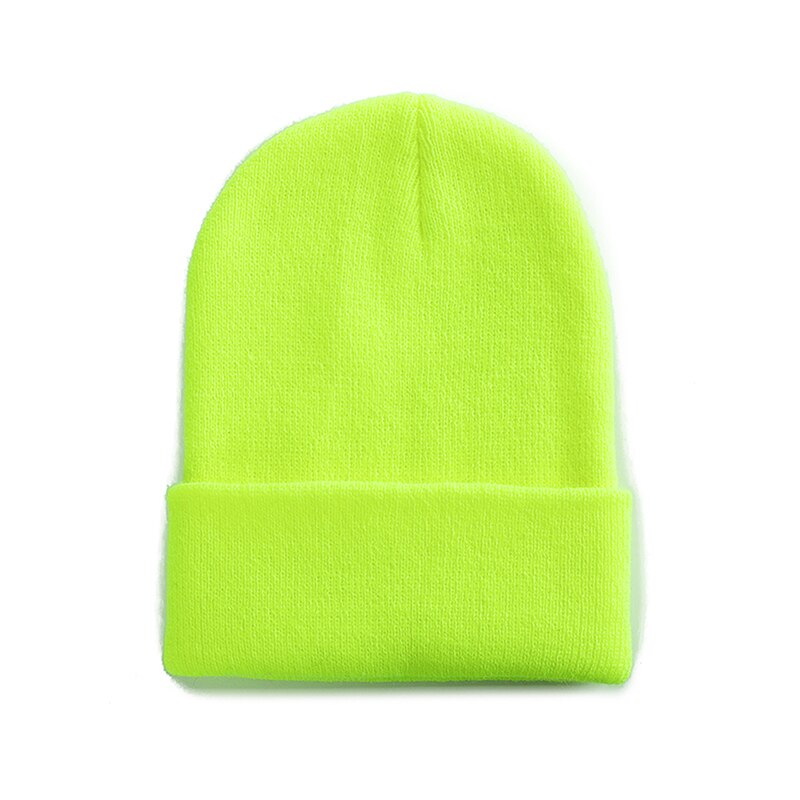 gorro Unisex Multicolor de otoño e invierno para hombre, gorro básico para uso diario, gorro de punto suave para mujer, gorro de calle que combina con todo: Castaño