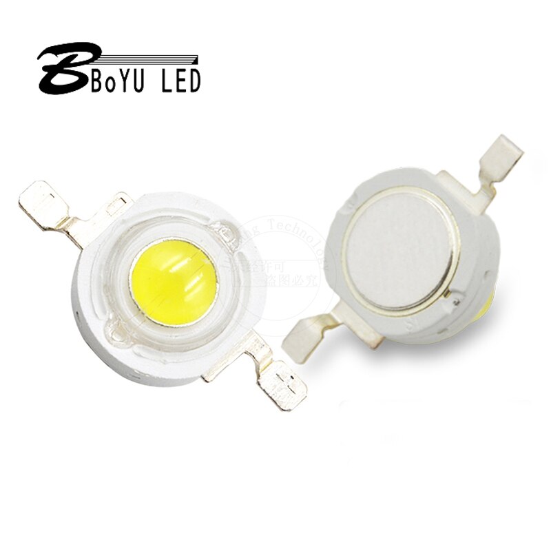 High-power LED lumen lamp beads 1-3-5W cool white (8000-10000K) LED diode chip flashlight stage light LED lumen lamp beads