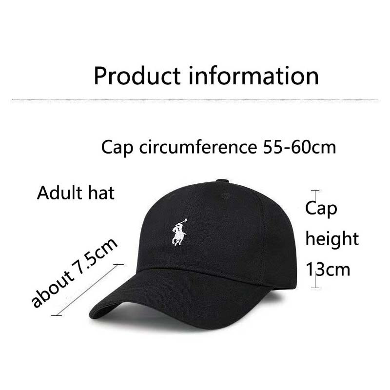 golf Baseball Cap Women Men Snapback Cap Classic Outdoor all-match Travel Cap Polo Style Hat Spring Casual Sport