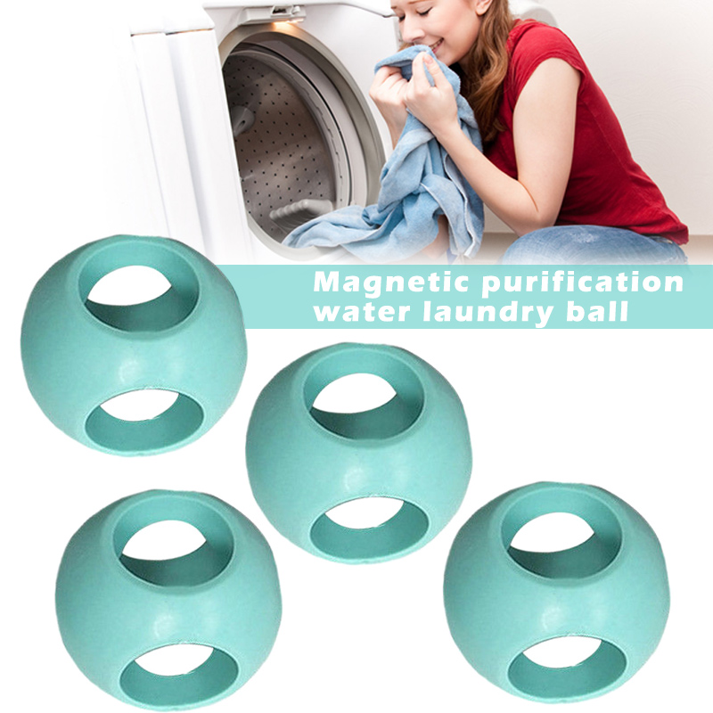 4 Stuks Magnetische Wasserij Anti Kalkaanslag Bal Machine Bal Wassen Accessoires DTT88