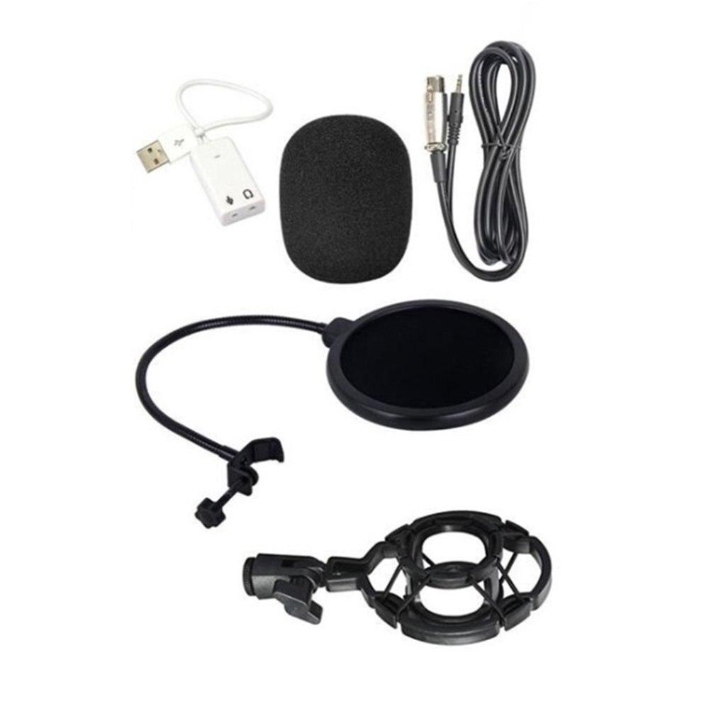 Microfone BM 800 Studio Microphone Microfone BM800 Condenser Sound Recording Microphone For computer Live recording