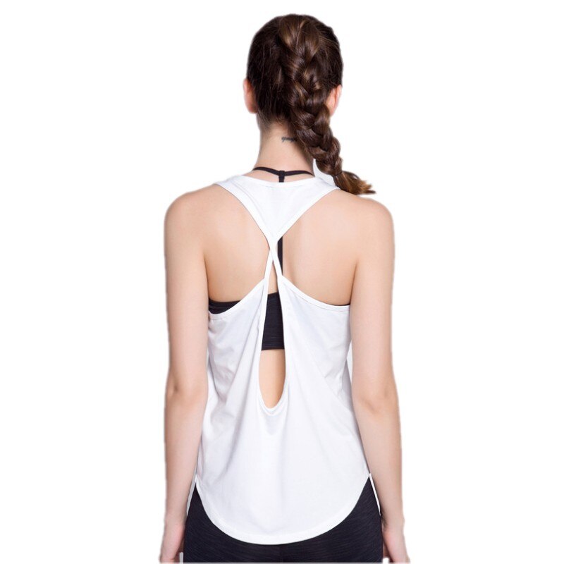 Vrouwelijke Sport Gym Workout Fitness Stringer Gewichtsverlies Singlets Vest Shirt Ademend Mannelijke Running T-Shirt Sport Shirt