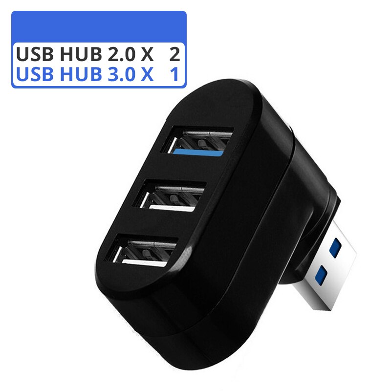 NEO STAR Multi 2.0/3.0 Hub USB Splitter Peripherals Accessories For Computer High Speed USB HUB Splitter For Laptop Notebook: as the picture black