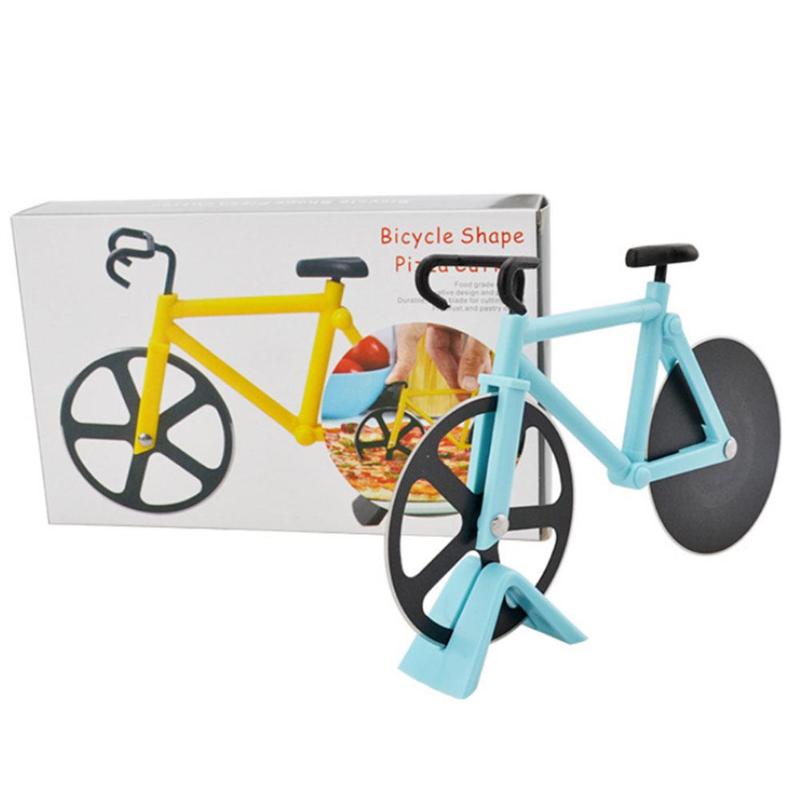 Fahrrad Edelstahl Klingen Nicht-Stock Pizza Cutter Schneiden Räder Schneidemaschine
