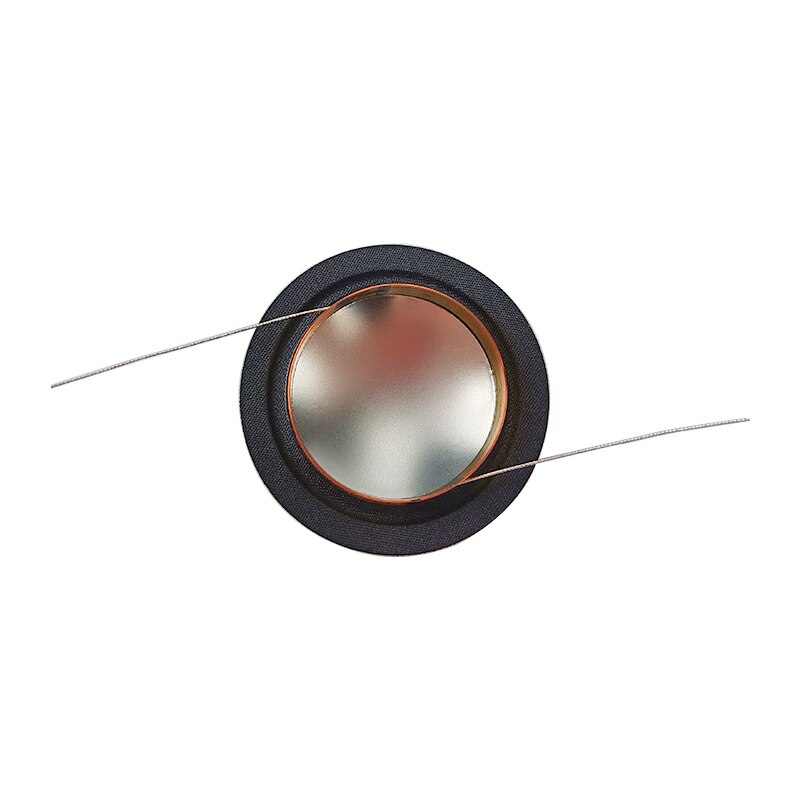 10PCS 25.4mm 25 core Voice Coil Metal Titanium Diaphragm + Silk Side Tweeter Loudspeaker Repair Parts 6-8OHM