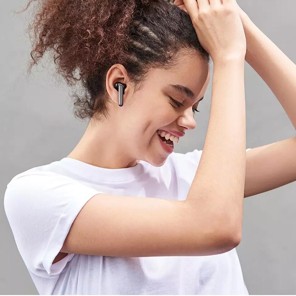Oppo enco  w31 tws -kuulokkeet bluetooth 5.0 -kuulokkeet, matalan latenssin, langattomat nappikuulokkeet, 25 mah, ipx 4 -kuulokkeet find  x2 x2 pro ace 2 -puhelimelle.