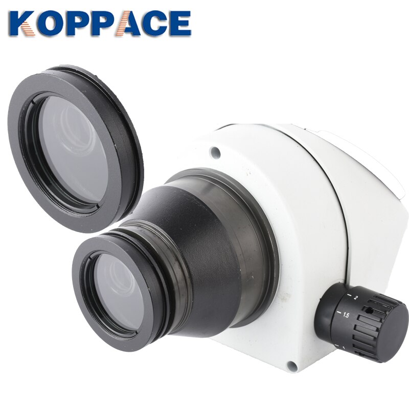 KOPPACE 1X Stereo Microscope Auxiliary Lens 48mm Interface Stereo Microscope Objective Protective Lens Dust-proof Lens