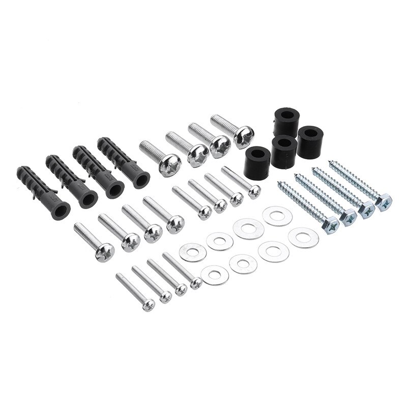 Kit de Hardware de montaje en TV, tornillo de montaje en pared VESA Universal, arandela, ESPACIADOR Pack (M4 M5 M6 M8 M10) para TV y Monitor de montaje