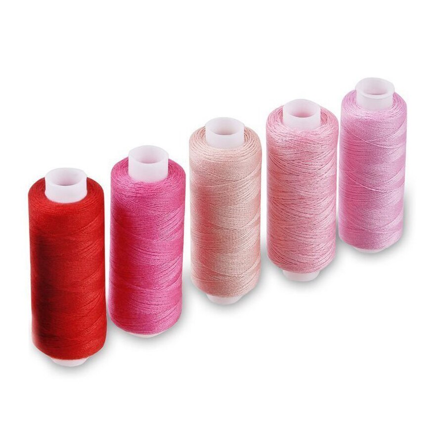 Carrete de hilo de coser, bobina de hilo surtido de colores, 250 yardas, 30 unidades