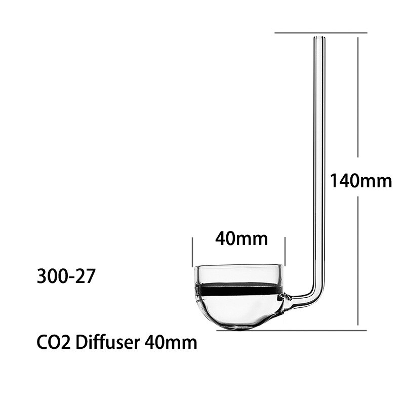 VIV ADA CO2 System Diffuser Bubble Counter for Plant Aquarium Fish Tank: 300-27