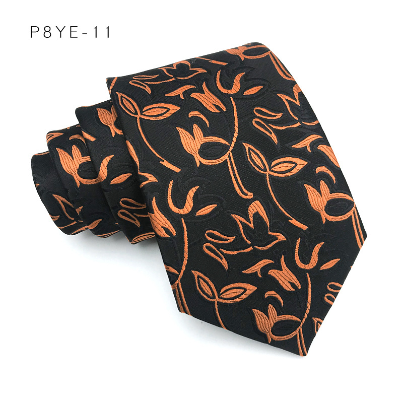 Corbata de lujo de 8CM para hombre, corbatas a rayas para hombre, novio, padrino de boda, corbata tejida de Jacquard, accesorios formales para de negocios: Azul