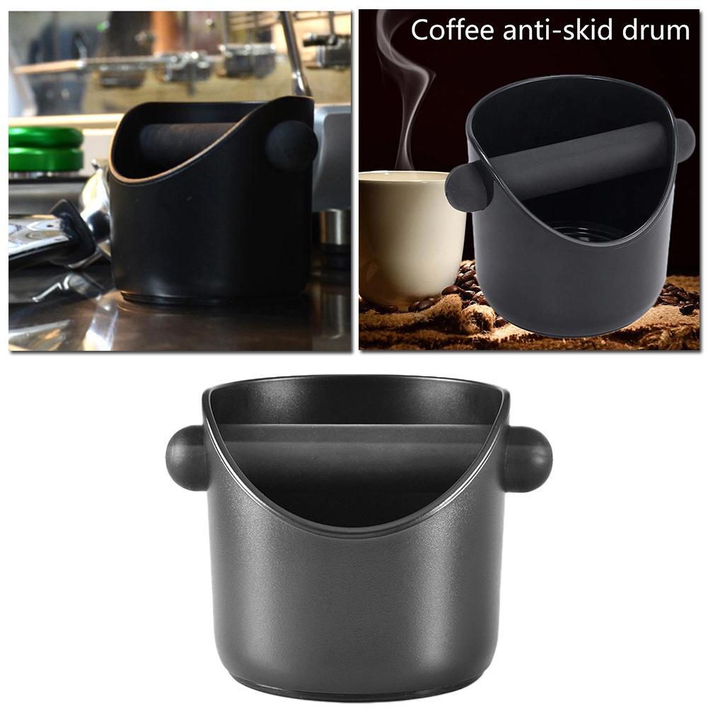 3 kleuren koffieklopper doos schokabsorberende container koffiedik handvat koffie klop espresso met grind afvalbak  i9 d 9